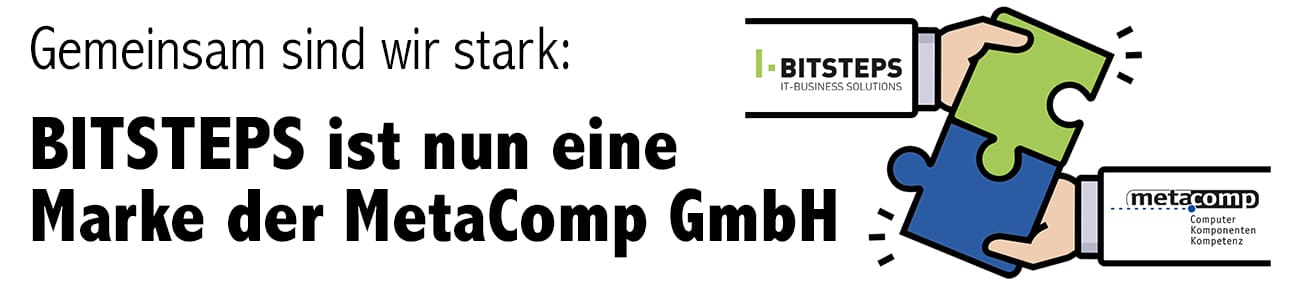 Bitsteps ist Marke der MetaComp GmbH